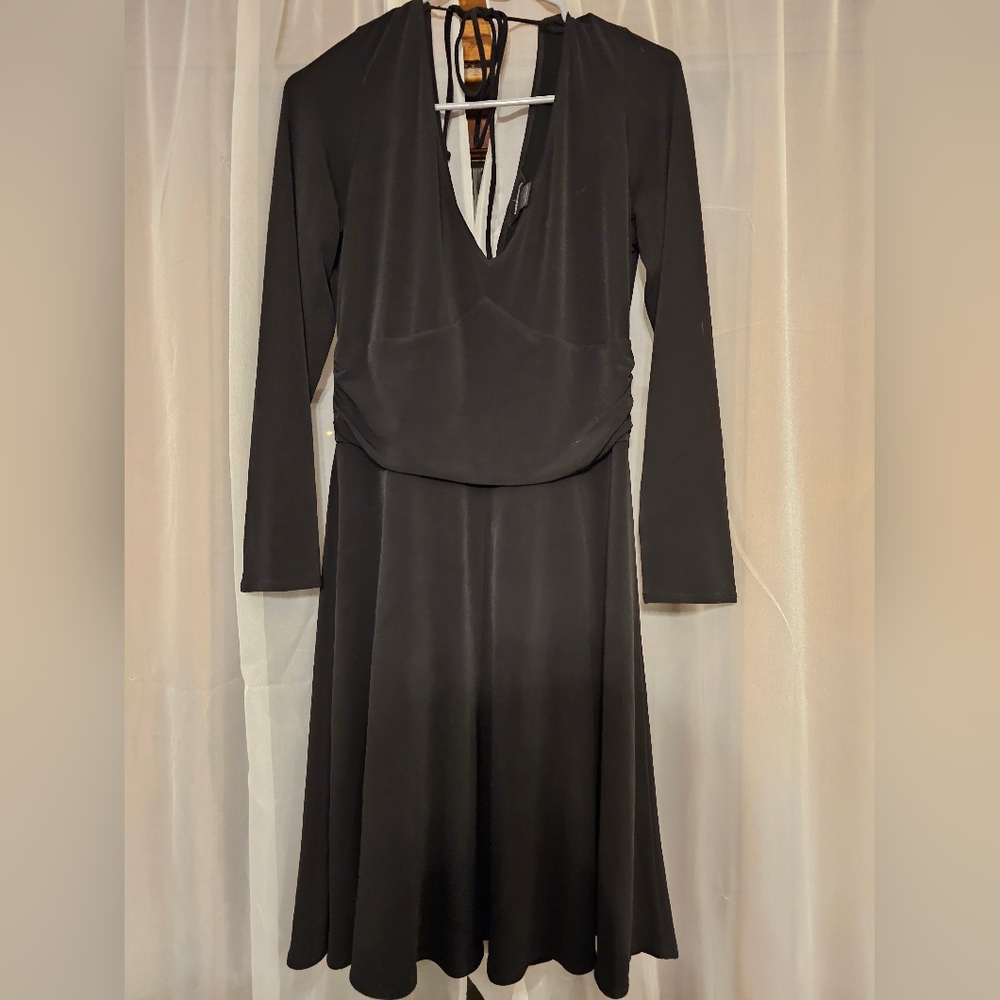 Little Black Dress 3/4 Sleeve with with Low Back